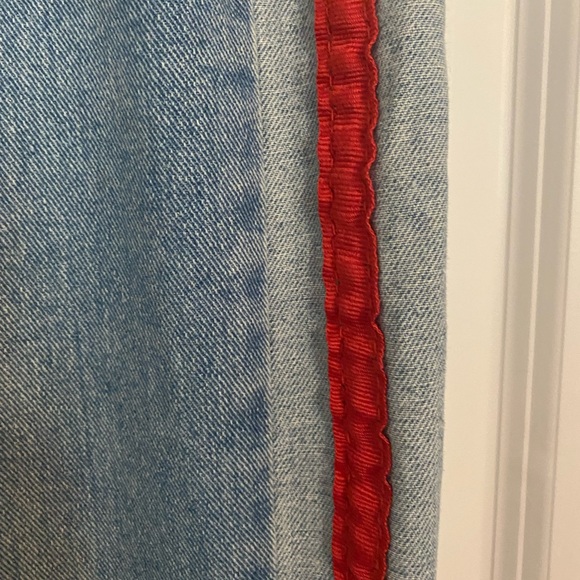 Paper Heart Jeans With Red Stripe - Size XL - Picture 2 of 5
